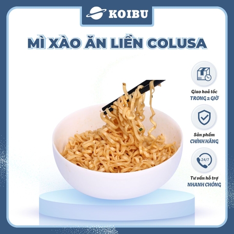 COLUSA - Mì xào ăn liền Colusa, Mì xào Colusa, Mì xào ăn liền Miliket, Mì xào cao cấp Colusa - 85g/gói - 00619