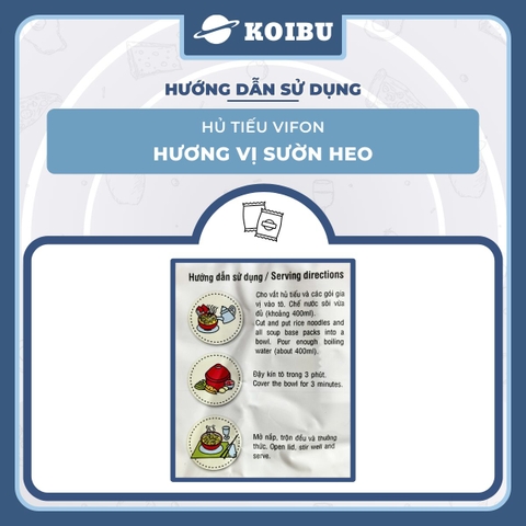 VIFON - Hủ tiếu Vifon hủ tiếu Sườn heo, Hủ tíu Sườn heo Vifon, Vifon Hủ tiếu Sườn heo, Hủ tíu Vifon - 65g/gói - 00165