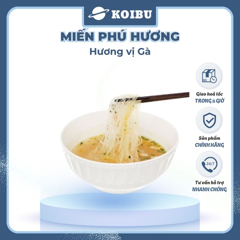 ACECOOK - Miến Phú Hương hương vị Thịt Gà Miến Phú Hương vị Gà, Miến Thịt Gà Phú Hương - Miến ăn liền Phú Hương, Miến ăn liền Acecook - 53g/gói - 00066