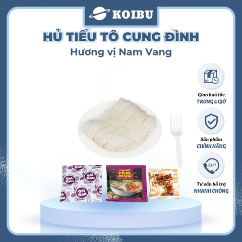 AFOTECH - Hủ tiếu tô Cung Đình hương vị Hủ tiếu Nam vang Cung Đình ăn liền, Hủ tíu nam vang Cung Đình - 83g/tô - 00319