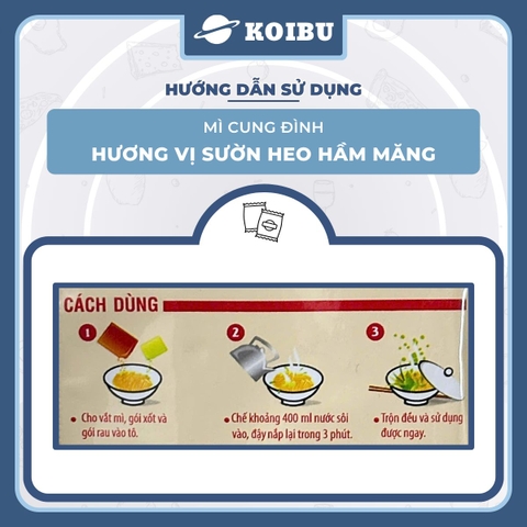AFOTECH - Mì Cung Đình Cua bể rau răm, Mì Cua bể rau răm Cung Đình, Mì khoai tây Cung Đình ăn liền - 79g/gói - 00297