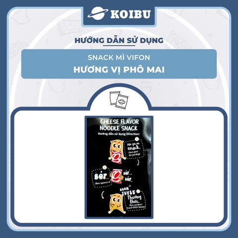 VIFON - Snack mì Vifon hương vị Phô Mai - Snack mì Vifon vị Phô Mai, Snack phô mai Vifon - 30g/gói - 00197