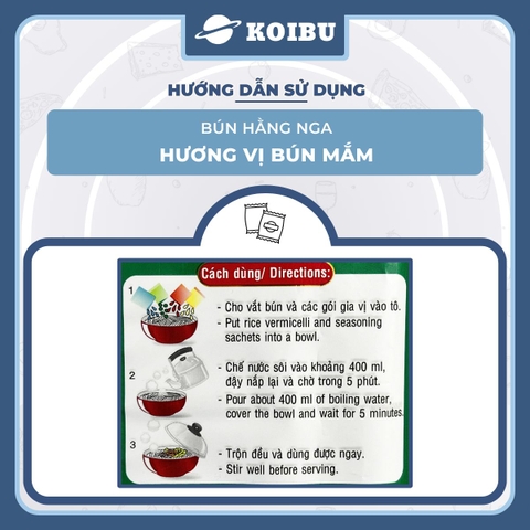ACECOOK - ACECOOK - Bún mắm Hằng Nga, Hằng Nga Bún mắm, Bún Hằng Nga hương vị Bún mắm, Bún mắm Acecook - 75g/gói - 00051