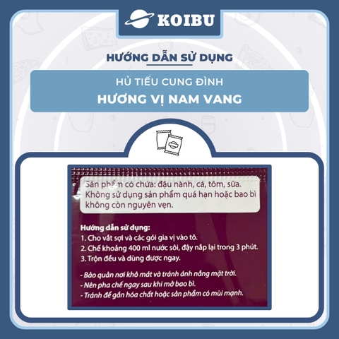 AFOTECH - Hủ Tiếu Cung Đình Nam vang, Hủ tíu Cung Đình Nam vang, Hủ tiếu Nam vang Cung Đình ăn liền - 83g/gói - 00317