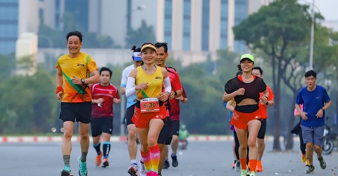 Mỹ Đình Runners đặt mục tiêu top 10 giải chạy đêm Hà Nội