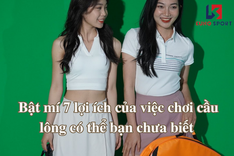 Bật mí 7 lợi ích của việc chơi cầu lông có thể bạn chưa biết