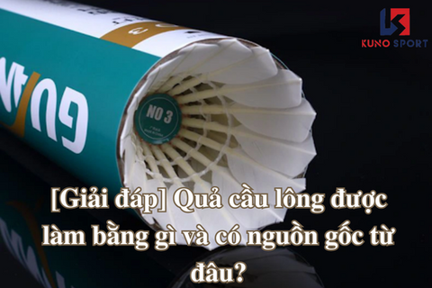 [Giải đáp] Quả cầu lông được làm bằng gì và có nguồn gốc từ đâu?