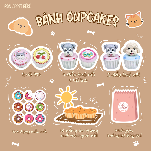 CUPCAKE CHO THÚ CƯNG