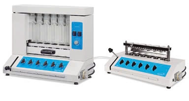 Máy chiết rửa béo 6 chỗ cho phân tích xơ. Model: EF-6P