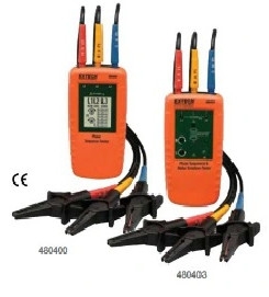 Đồng hồ chỉ thị pha điện và kiểm tra chiều quay động cơ model: 480400/480403