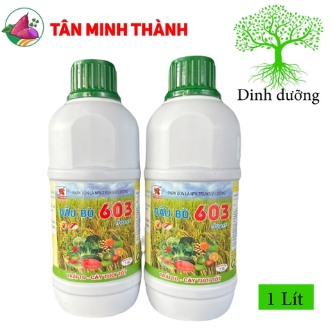 603 Super Đầu Bò - Thuốc ra rễ, tăng hoa, đậu trái, to trái