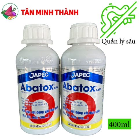 Abatox 3.6ec - Thuốc đặc trị bọ trĩ, sâu ăn bông, nhện đỏ, nhện gié, sâu vẽ bùa, dòi đục lá