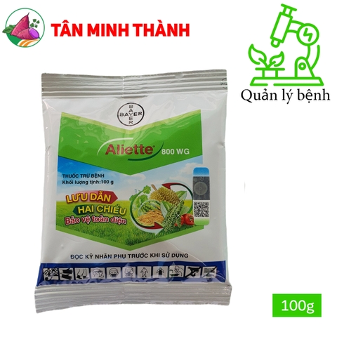 Aliette 800WG - Thuốc trừ bệnh vàng lá, sương mai, thối gốc, chảy nhựa, xì mủ, thối trái, lỏ cổ rễ