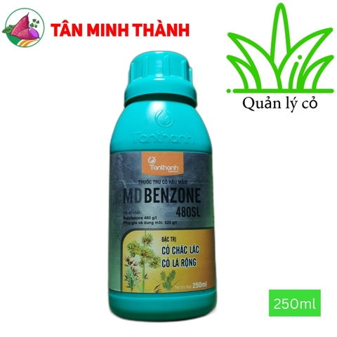 Benzone 480SL - Thuốc đặc trị cỏ chác lác, trừ cỏ hậu nảy mầm thế hệ mới trên ruộng lúa