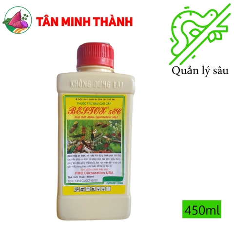 Bestox 5EC Thái - Thuốc trừ sùng khoai lang, sâu cuốn lá, bọ trĩ, bọ xít, rệp sáp, rầy mềm