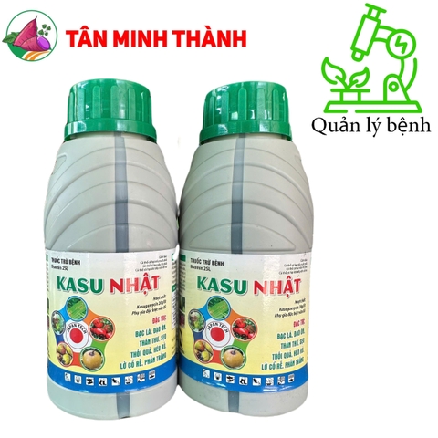 Bisomin 2SL Kasu Nhật - Thuốc bạc lá, đạo ôn, thán thư, sẹo, thối quả, héo rủ, lở cổ rễ, phấn trắng