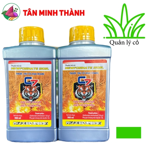 C7 Newfosinate 150SL - Thuốc trừ cỏ khai hoang, lưu dẫn, diệt tận gốc
