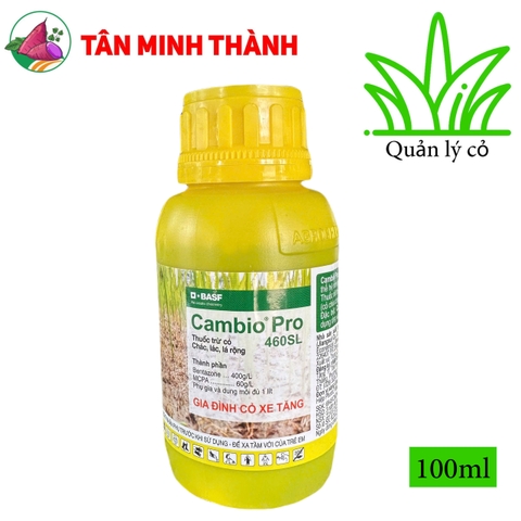 Cambio Pro 460SL - Thuốc đặc trị cỏ năn lác, cỏ cháo chác, lác, cỏ lá rộng