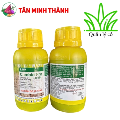 Cambio Pro 460SL - Thuốc đặc trị cỏ năn lác, cỏ cháo chác, lác, cỏ lá rộng