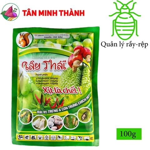 Chavez 600WP Rầy Thái - Thuốc trừ rầy cánh trắng, bọ trĩ, muỗi hành, bọ phấn trắng, rầy bông, rệp vẩy