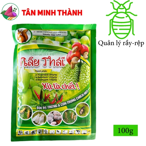Chavez 600WP Rầy Thái - Thuốc trừ rầy cánh trắng, bọ trĩ, muỗi hành, bọ phấn trắng, rầy bông, rệp vẩy