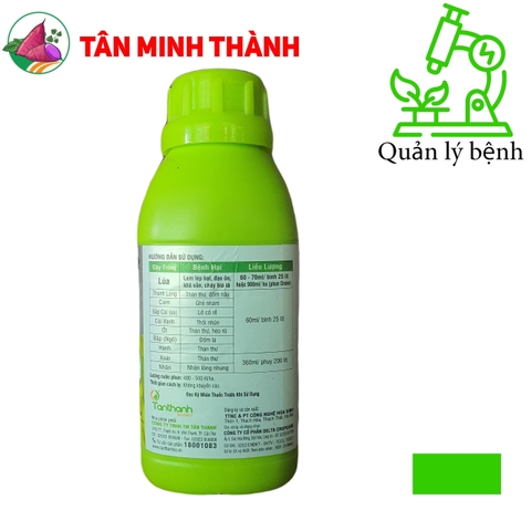 Chubeca 1.8SL - Thuốc trừ bệnh đạo ôn, khô vằn, cháy bìa lá, thán thư, đốm nâu, ghẻ nhám cam, lỡ cổ rễ, héo rũ