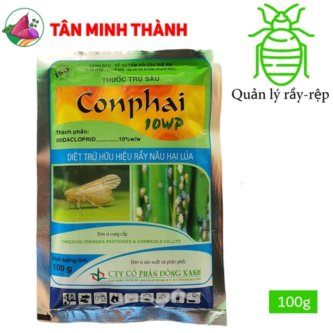 Conphai 10WP - Thuốc đặc trị rầy nâu, rầy lưng trắng, rầy xanh, rầy mềm, rệp muội