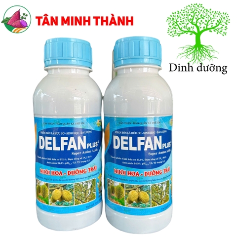 Delfan Plus Nuôi Hoa Dưỡng Trái Sầu Riêng - Phân hữu cơ sinh học