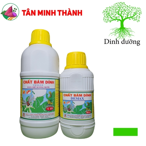 Demax Đầu Bò - Chất trợ lực, bám dính, loang trãi, thấm sâu, trách rửa trôi, tăng hiệu quả quản lý