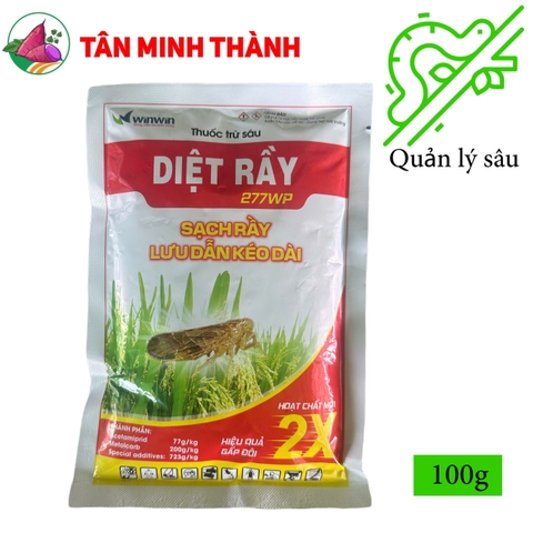 Diệt Rầy 277WP - Thuốc đặc trị rầy nâu, rầy xanh, rệp sáp, rầy mềm