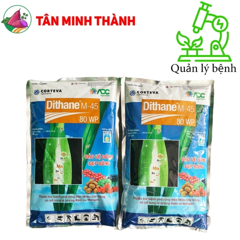 Dithane M-45 80WP ADC - Thuốc trừ bệnh thán thư, mốc sương, đạo ôn, rỉ sắt, lem lép hạt
