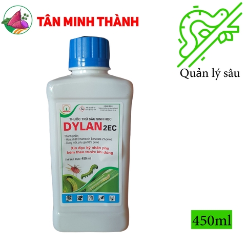 Dylan 2EC - Thuốc trừ sâu cuốn lá, sâu đục bẹ, nhện gié, nhện đỏ, sâu vẽ bùa, sâu đục quả, nhện lông nhung, sâu xanh, sâu tơ