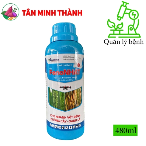 Fenoxa Super 200SC Feno Nhật - Thuốc đặc trị đạo ôn, thối cổ gié, xanh lá đồng