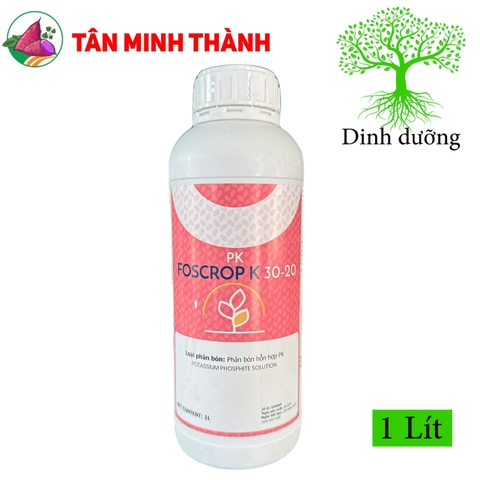 Foscrop K 30-20 - Thuốc kích kháng, ngừa bệnh nứt thân xì mủ