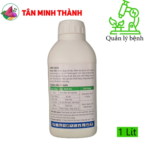 Fulvil Tân Thành 5SC - Thuốc trừ bệnh khô vằn, lem lép hạt, rỉ sắt, thán thư, nấm hồng, khô cành, phấn trắng, vàng lá, rụng lá