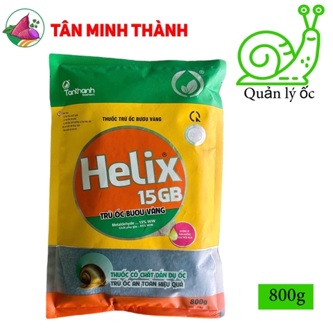 Helix 15GB - Thuốc bả mồi trừ ốc bươu vàng