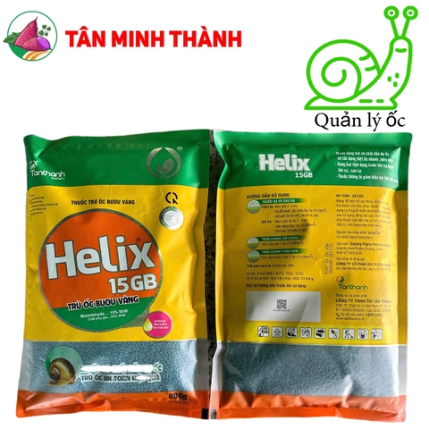 Helix 15GB - Thuốc bả mồi trừ ốc bươu vàng