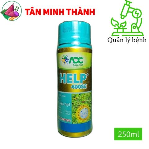 Help ADC 400SC - Thuốc đặc trị lem lép hạt, đạo ôn lá, đạo ôn cổ bông, khô vằn, thán thư