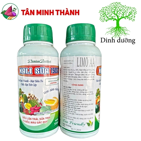 Kali sữa Limo AA - Thuốc siêu lớn trái, sửa trái, đẹp màu, vô gạo