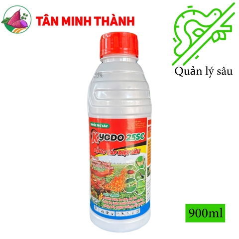Kyodo 25SC Đẳng Cấp Diệt Sâu - Thuốc trừ bướm sâu, bọ hà, bọ trĩ, sâu tơ, sâu cuốn lá, sâu đục thân, nhện đỏ, nhện trắng