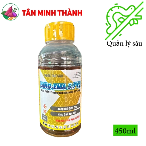 Lano Ema 5.7EC - Thuốc trừ sâu sinh học, đặc trị sâu khoang, sâu ăn lá, sâu đục thân