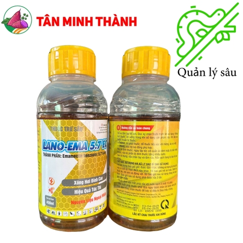 Lano Ema 5.7EC - Thuốc trừ sâu sinh học, đặc trị sâu khoang, sâu ăn lá, sâu đục thân