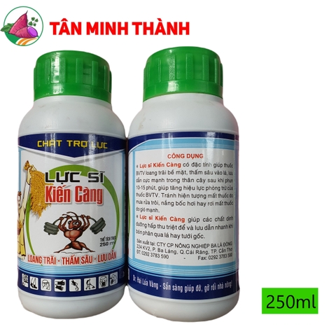 Lực Sĩ Kiến Càng - Chất trợ lực, lưu dẫn, thấm sâu, tăng hiệu quả thuốc bảo vệ thực vật