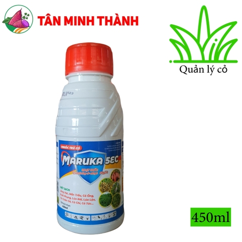 Maruka 5EC - Thuốc trừ cỏ hậu nảy mầm cho khoai lang, đậu nành, đậu phộng, khoai mì, mè