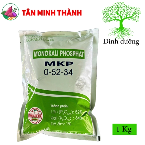 MKP 0-52-34 - Thuốc chặn đọt, hãm đọt, già lá, kích thích ra hoa