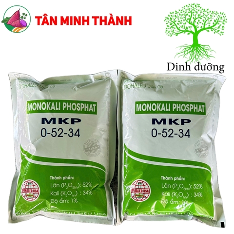 MKP 0-52-34 - Thuốc chặn đọt, hãm đọt, già lá, kích thích ra hoa