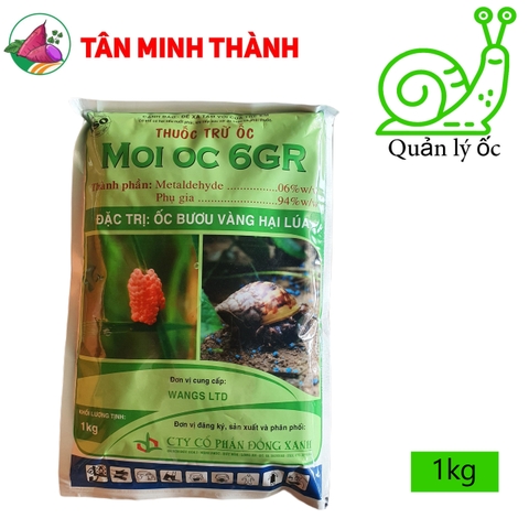 Moi Oc 6GR - Thuốc đặc trị ốc bươu vàng dạng bả mồi