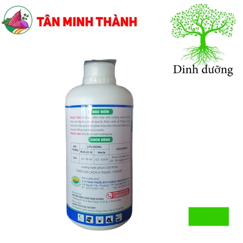 Paclo 15SC - Thuốc kích thích ra hoa, chặn đọt, cứng cây, phân hóa mầm hoa