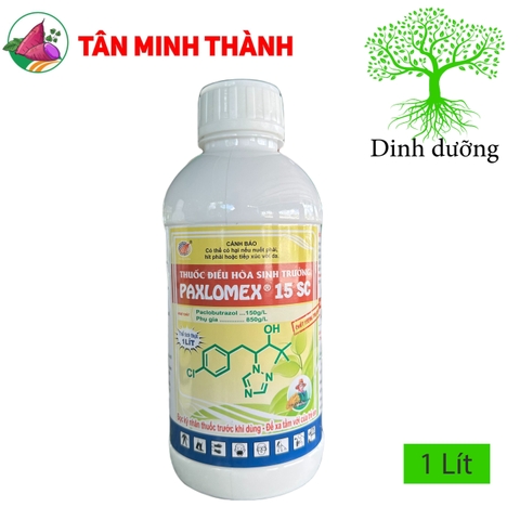 Paxlomex 15SC - Thuốc paclo chặn đọt, tạo mầm hoa, cứng cây