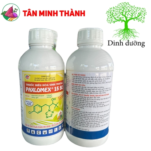 Paxlomex 15SC - Thuốc paclo chặn đọt, tạo mầm hoa, cứng cây